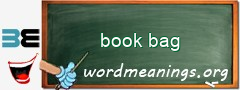 WordMeaning blackboard for book bag